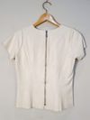 Blusa Giorla couro