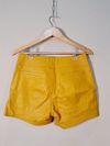 Shorts Tannerie couro