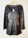 Camisa Andrea Bogosian couro
