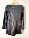 Camisa Andrea Bogosian couro