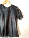 Blusa St. Trois couro