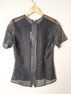 Blusa St. Trois couro