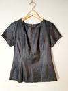 Blusa Tássia Ely couro