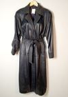 Trench Coat em couro