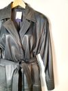 Trench Coat em couro