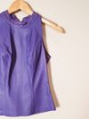 Blusa St. Trois couro