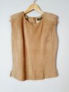 Blusa St. Trois couro