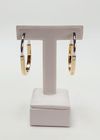 Brincos Tiffany & Co. Lock Ouro e Diamantes