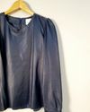 Blusa Tannerie couro 