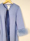 Casaco Vivoar cashmere e pele