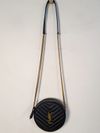 Bolsa YSL Vinyle Round Crossbody 