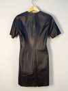 Vestido Gabriela Sakate couro