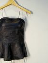 Blusa St. Trois couro