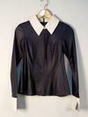 Blusa Tannerie couro 