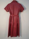 Vestido Tannerie couro