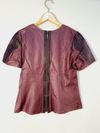 Blusa St. Trois couro