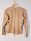 Blusa Francy Vasconcelos couro