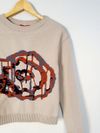 Blusão Viviane Furrier tricot