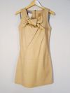 Vestido Juliana Sanmartin couro