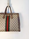 Bolsa Gucci GG Supreme Ophidia Cartable 