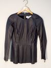 Blusa Tannerie couro