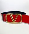 Cinto Valentino VLogo reversível