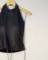 Blusa St. Trois couro