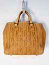 Bolsa Carolina Herrera Logo Embossed