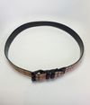 Cinto Burberry Haymarket Check Belt