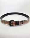 Cinto Burberry Haymarket Check Belt