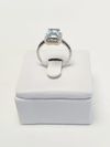 Anel Rosa Leal ouro branco