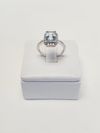 Anel Rosa Leal ouro branco