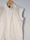 Blusa Zinnia couro