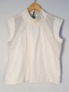 Blusa Zinnia couro