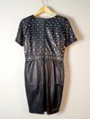 Vestido Cruise couro