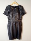 Vestido Cruise couro