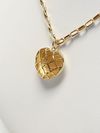 Colar e pingente em ouro