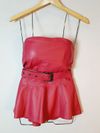 Blusa St. Trois couro