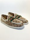 Mocassim Gucci GG Supreme Masculino