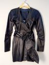 Vestido Animale couro