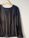 Blusa Tássia Ely couro