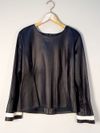 Blusa Tássia Ely couro
