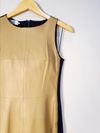 Vestido Juliana Sanmartin couro