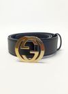 Cinto Gucci Interlocking G Logo