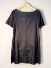 Vestido Tannerie couro