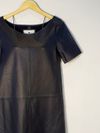 Vestido Tannerie couro