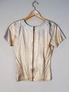 Blusa Tannerie couro