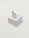 Anel aliança Vivara ouro branco