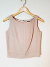 Blusa Cropped St. Trois couro