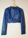 Blusa St. Trois couro